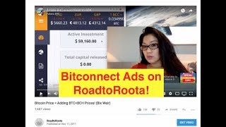 Bitconnect Ads on Rootas Channel Bix Weir [upl. by Jewelle760]