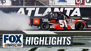 FINAL LAPS Corey Heim passes Smith on last lap for first career win  NASCAR ON FOX HIGHLIGHTS [upl. by Lekcim503]