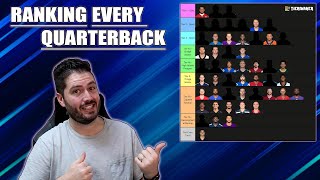 Ranking EVERY NFL Quarterback Into Tiers [upl. by Hertha]