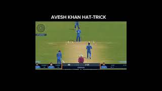 AVESH KHAN HATTRICK in rc 24 trending shortfeed indiancaptain indiancricketer smartphone rc24 [upl. by Ringo699]