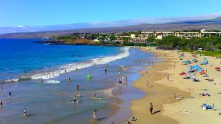 4k HD Hapuna Beach Hawaii  Dec 2 2018 [upl. by Ielak518]