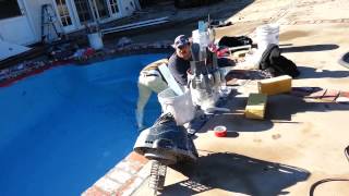 How to Replaster a Deep Pool call Shafran 8187350509 [upl. by Eisso]