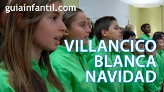 Blanca Navidad 🎄 Feliz Navidad 2023 🎅 Canta villancicos con los niños [upl. by Nyrat]