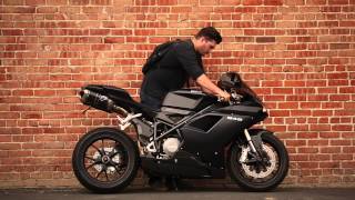 Ducati 848 with Termignoni exhaust HQ sound [upl. by Nuawaj575]