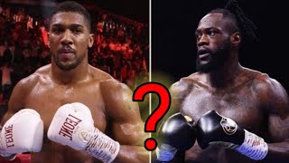 IS ANTHONY JOSHUA VS DEONTAY WILDER STILL A DESIRED FIGHT [upl. by Messab]