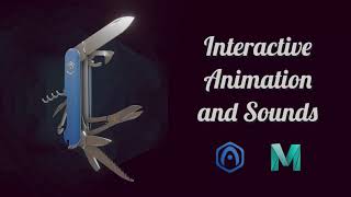 Verge3D for Maya Basics  Part 7  Interactive Animation and Sounds [upl. by Adnarrim]