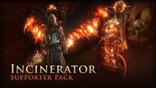 Path of Exile Incinerator Supporter Pack [upl. by Alicirp]