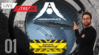 Finalmente il tanto atteso HOMEWORLD 3 Live 01 [upl. by Neom508]