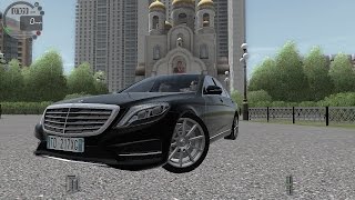 City Car Driving 151 Mercedes S63 AMG W222 G27 [upl. by Helaina]