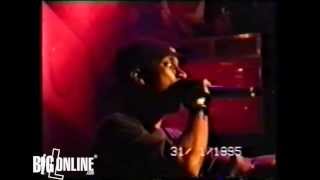 Big L  Put It On Exclusive Third Verse Live at The Subterranea in London [upl. by Macario441]