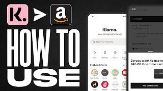 How to Use Klarna on Amazon 2024 Tutorial [upl. by Leseil829]