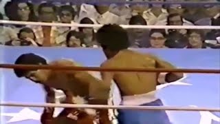 Salvador Sanchez vs Wilfredo Gomez1981 08 21The sixth defense of the champion title A magnificent [upl. by Sydel805]