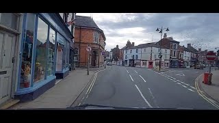 Horncastle To Gainsborough Lincolnshire England Drive With Me 2023 [upl. by Nobell]