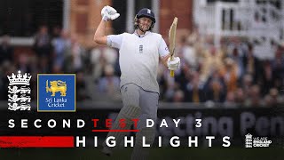 Root Hits Record 34th Century  Highlights  England v Sri Lanka Day 3  Rothesay Test 2024 [upl. by Ellebyam808]