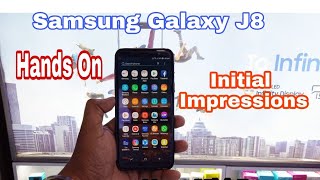 Samsung Galaxy J8 hands on review and initial impressions [upl. by Chivers]