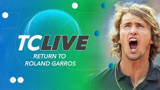 Alexander Zverev Returns to Roland Garros Semifinals  Tennis Channel Live [upl. by Elin]