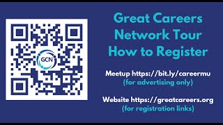 Great Careers Network Tour  How to Register [upl. by Tound217]