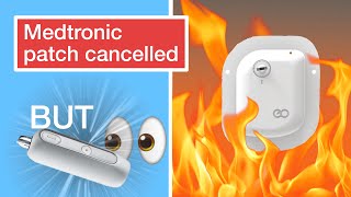 Medtronic Future Patch Pump acquisition cancelled and NEW tubed pump [upl. by Analaj899]