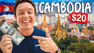 20 Challenge in PHNOM PENH 🇰🇭 CAMBODIA this place is so CHEAP [upl. by Colombi]