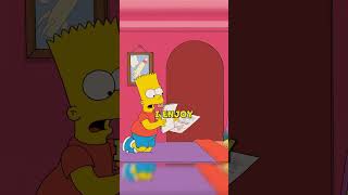 Bart is pretending to be a sociopath 😅 The Simpsons simpsons [upl. by Llenor]