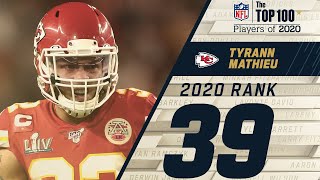 39 Tyrann Mathieu S Chiefs  Top 100 NFL Players of 2020 [upl. by Nnylireg]