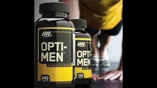 Unboxing  ON Opti Men Multi Vitamins [upl. by Yesak]