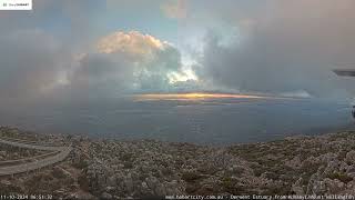 Sunrise Time Lapse ⛅️ October 11 2024 City of Hobart  AUSTRALIA [upl. by Therron]