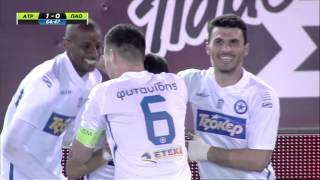 Atromitos vs Panathinaikos 1  0 Goal M Stojčev  Greek Cup  10 February 2016 [upl. by Shotton742]