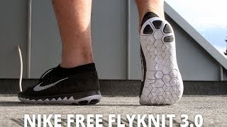 Nike Free Flyknit 30 on feet [upl. by Yenatirb]