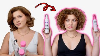 WILL DRUGSTORE PRODUCTS RESTORE MY DAMAGED CURLS Marc Anthony Bond Repair vs NYM Tough Love [upl. by Anoynek]