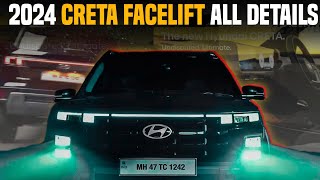 2024 Hyundai Creta Facelift Is Here All Details Leaked New Looks And Design And Interior [upl. by Einittirb]