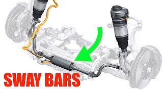 How AntiRoll Bars Work  How To Improve Car Handling [upl. by Natsyrt]