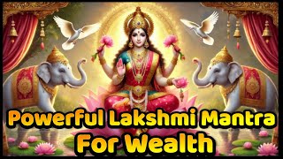 Full Mahalakshmi Ashtakam  Powerful Mantra For Wealth [upl. by Zavala520]