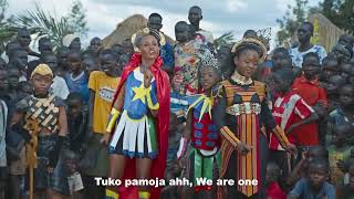 Tuko Pamoja Official BY I CAN Children FT Leyna Kagere and Fresh Kid ©2022 I CAN Children [upl. by Aneahs]