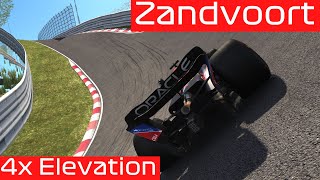 Zandvoort but with 4x Elevation [upl. by Triny691]