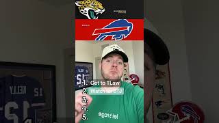 How the Bills defeat the Jaguars bills jaguars nfl nflmemes nflnews [upl. by Izogn]