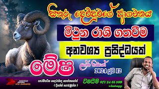 Mesha lagna palapala  2024 june  sinhala horoscope reading  srilanka astrology  Sikuru maruwa [upl. by Trudi629]