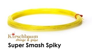 Kirschbaum Super Smash Spiky String Review [upl. by Eikin613]