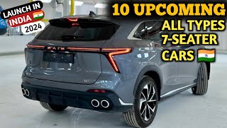 10 Upcoming All 7Seaters Types Cars Launch India 2024  Price Features Launch Date  Upcoming Car [upl. by Illib]