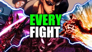 ALL GAROU FIGHTS In The ENTIRE Series Explained  One Punch Man [upl. by Naivart]