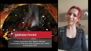 Eurovision 1996 ve 1997 temsilcimiz Şebnem Pakerden mesaj var [upl. by Helli]