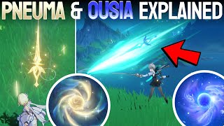 How to Correctly Use Fontaine Pneuma amp Ousia Genshin Impact [upl. by Anikram]