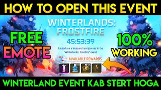 Winter Lands Frost Fire Event Kab Stert Hogya In Free Fire  New Event FreeFire FreeFire New Event [upl. by Portugal]