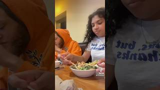 Qdoba food 😋 foodie couple shortvideo [upl. by Teilo]