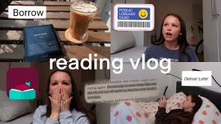 reading every book the libby app delivers to me reading vlog [upl. by Revkah795]