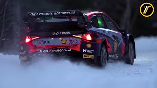 NEUVILLE amp MIKKELSEN SNOW  Rallye MonteCarlo 2024 [upl. by Amlus521]