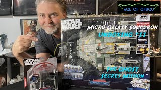 Micro Galaxy Squadron Ghost style 2 unboxing [upl. by Cirtap]