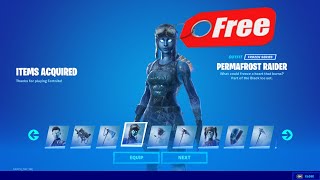 FREE Black Ice Legends Bundle in Fortnite Item Shop From oShven [upl. by Yeslek271]