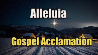 Alleluia  Gospel Acclamation [upl. by Rhoads]