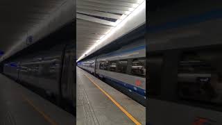 Warszawa 🇵🇱 Polska Train PKP IC Pendolino Central Station in Warsaw Shorts [upl. by Bryce]